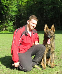 Stefan Altenberger mit Zippo vom Soistal