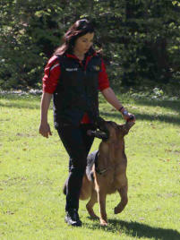 Michi mit Tao vom Lastal